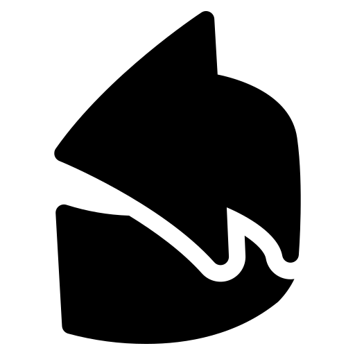Icono negro de una aguja con un hilo